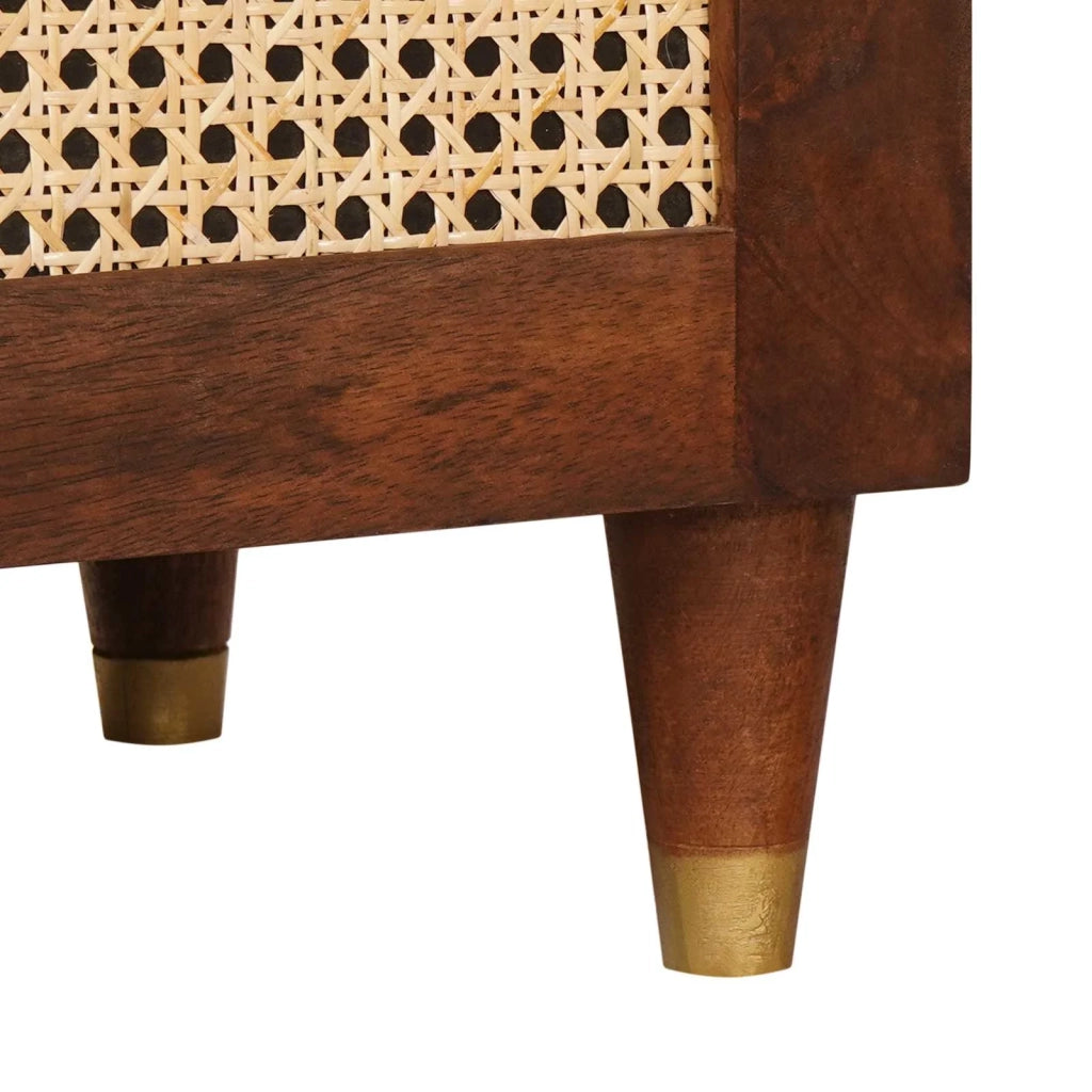 Credenza Marrone 90 x 33,5 x 75 cm Legno di mango massello 4018908