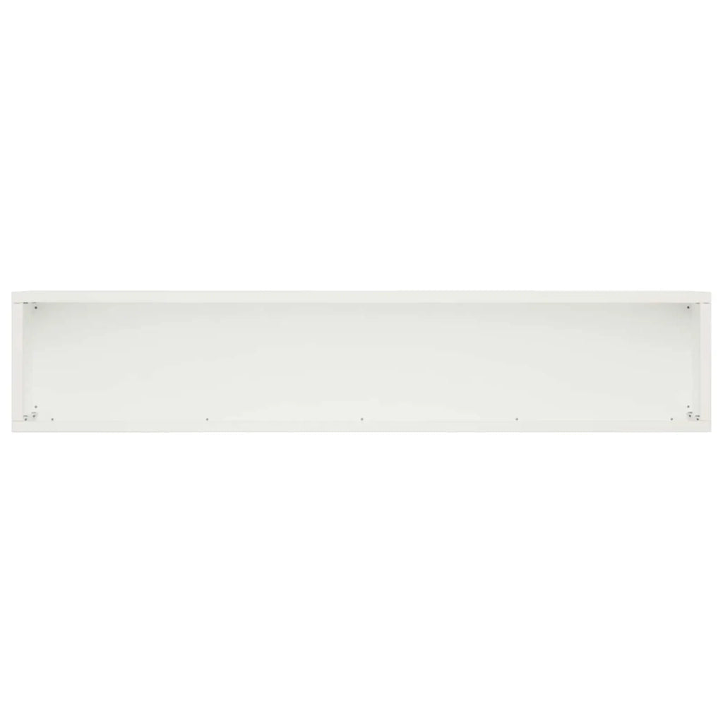 Vaso da giardino 2 pz Bianco 100 x 20 x 20 cm 8005179