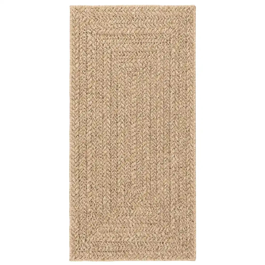 Tappeto ZIZUR 60x110 cm Aspetto Iuta per Interni ed Esterni