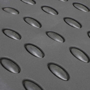 OWIJI Tappetini Auto Moquette Universali Set 4 Pezzi Antiscivolo Abitacolo Sagomabili PVC Impermeabile Ritagliabile Adattabile