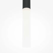 Maytoni Lampadario moderno Pro Shade 1 luce LED integrato nero alluminio