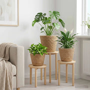 3 pz Naturale Ø26 x 19 cm 100% Erba marina 42012248