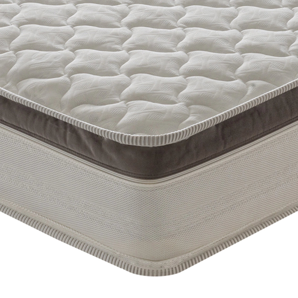 Materasso Piazza e Mezza 120x200 a molle insacchettate, memory foam, alto 27 cm, rivestimento sfoderabile, 1600 molle
