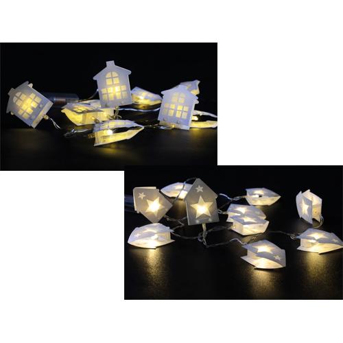 CASETTE 10 LUCI LED X INT.BATT.   -15471