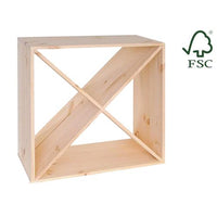 PORTABOTTIGLIE ALBERIAMO CUBO 24 POSTI