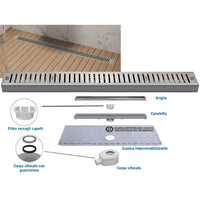 CANALETTE ABS DOCCIA CM75     CN70-01