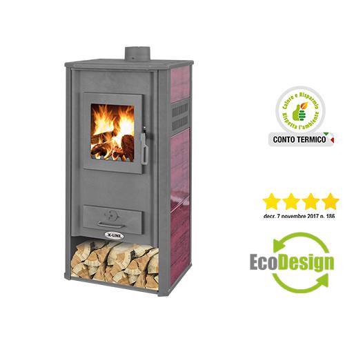 STUFE KAOS IDRO BORDEAUX