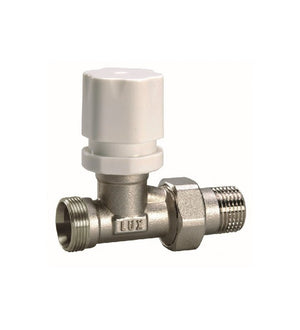 Valvola diritta per radiatori termoregolabile per rame/plastica