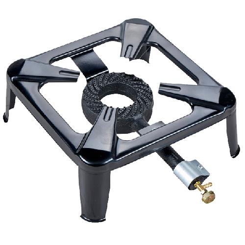 FORNELLONE GAS MAURER ACCIAIO 30X30X14HCM 4PIEDI