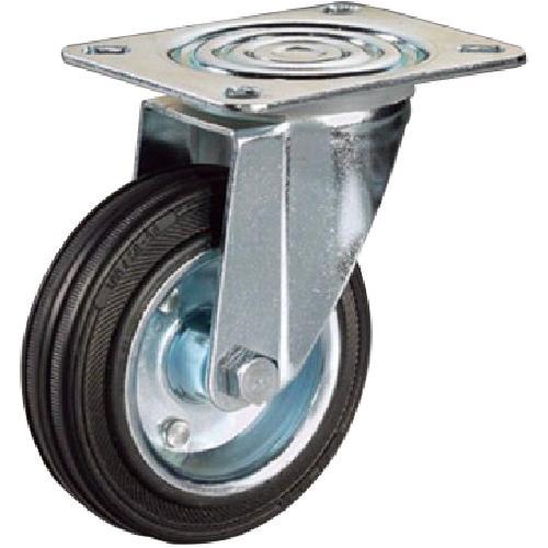 RUOTA GOMMA C/PIASTRA GIREVOLE Ø200MM EPBSX (25857)