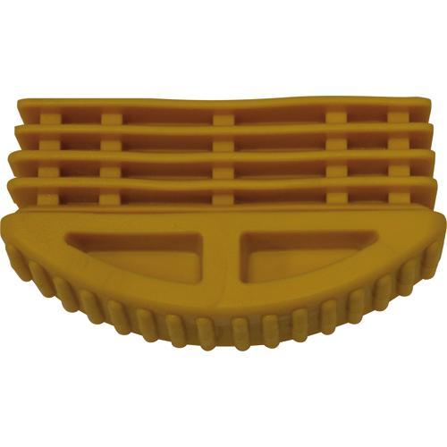 PIEDINO X SCALA DOPPIA/TRIPLA INT. 24X62MM GIALLO MAURER