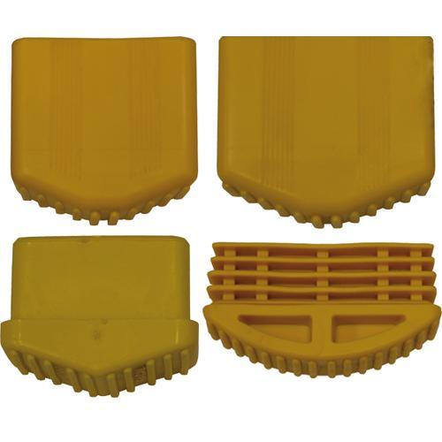 PIEDINO X SCALA SINGOLA EST. 24X60MM GIALLO MAURER