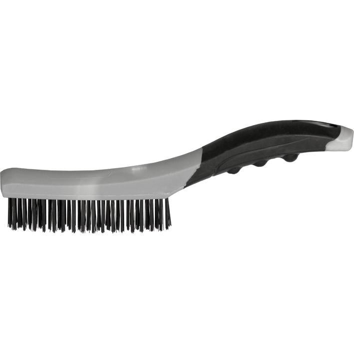 SPAZZOLA ACCIAIO MAURER MANICO SOFTGRIP 4 RANGHI