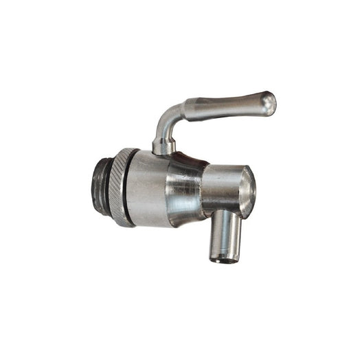 Rubinetto inox olio vino antigoccia bidone fusto botte beccuccio girevole 1/2'