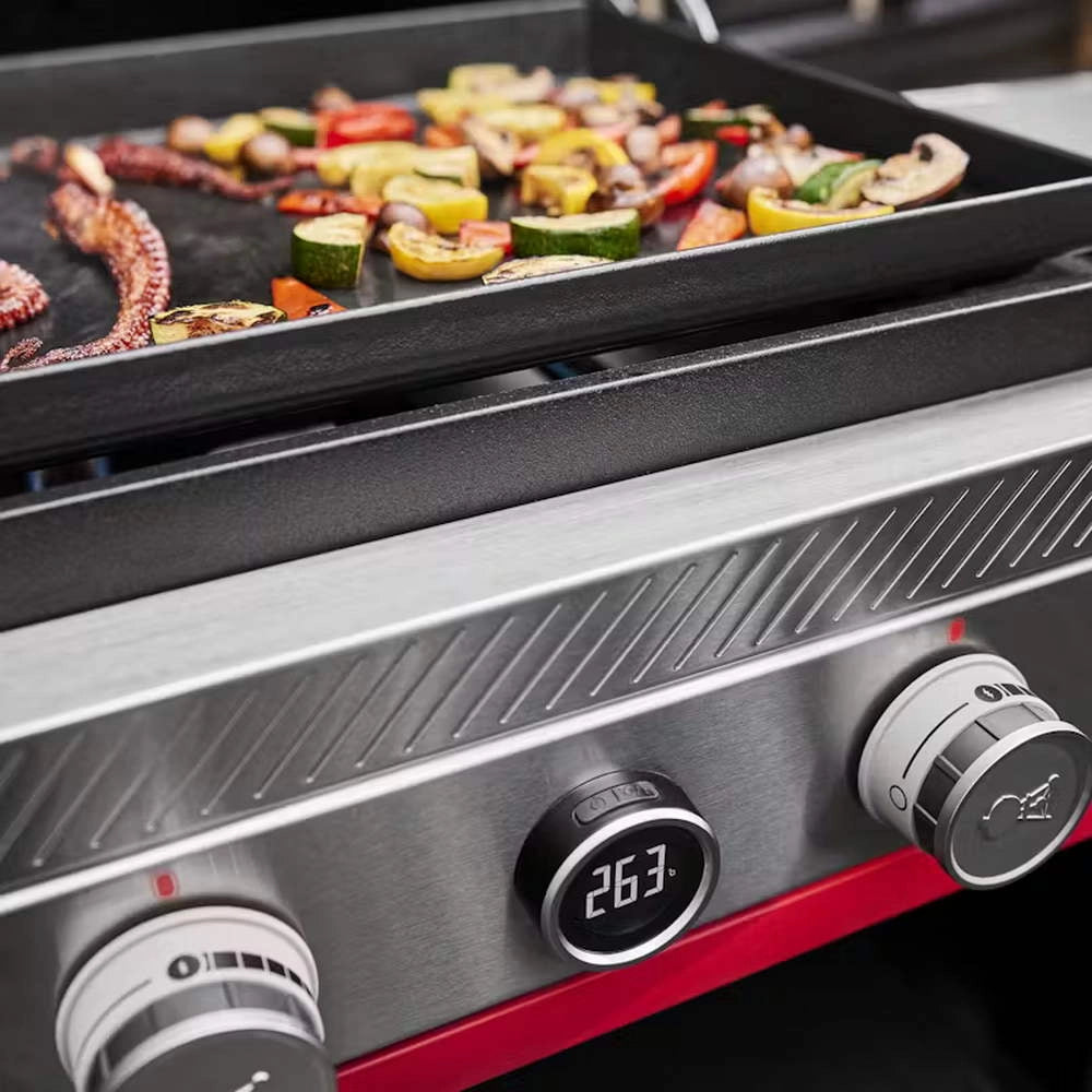 Piastra a Gas Premium Weber SLATE GP 76 cm con Carrello