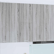 Armadio pensile con porta Riga Grigio Sonoma 40 x 31 x 100 cm