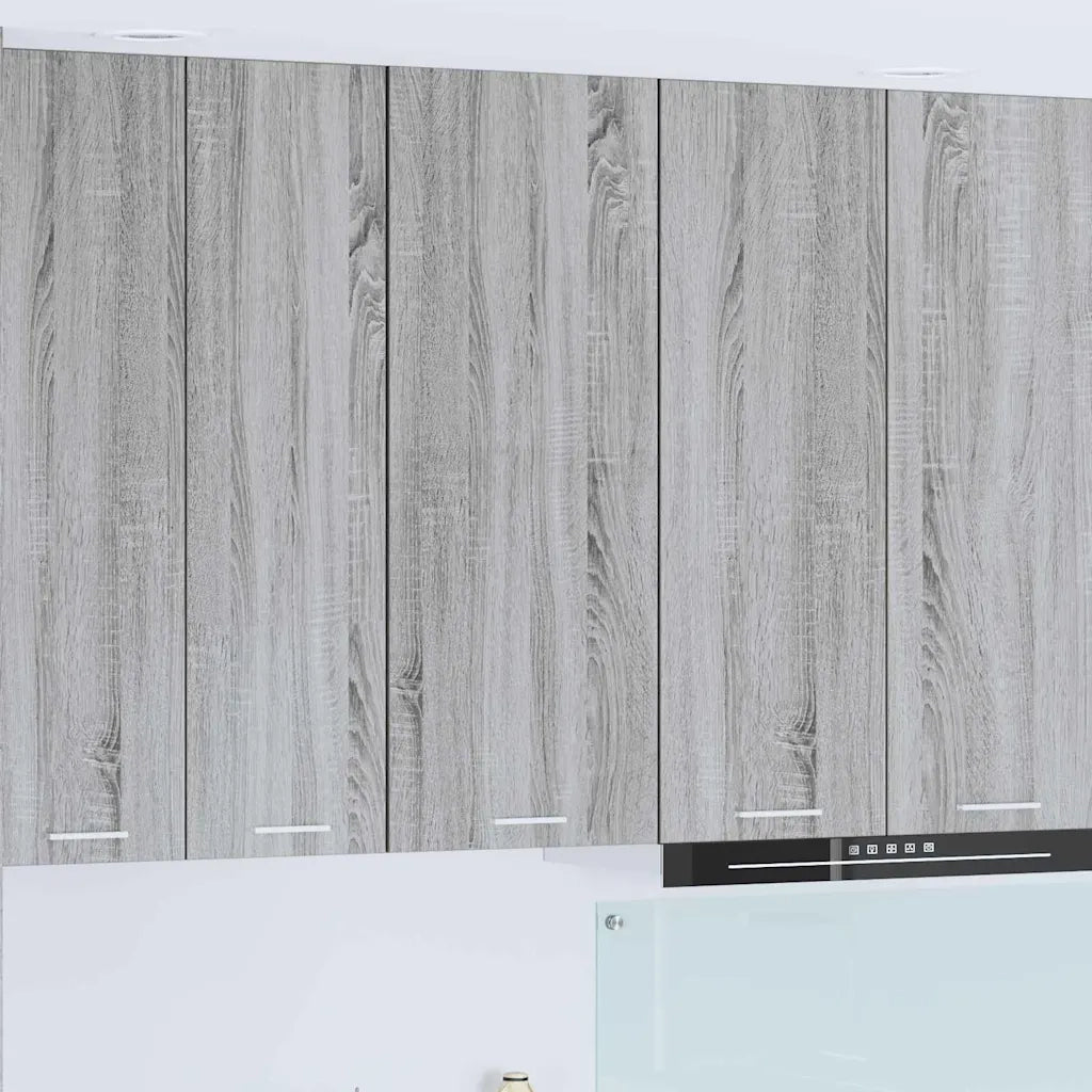 Armadio pensile con porta Riga Grigio Sonoma 40 x 31 x 100 cm