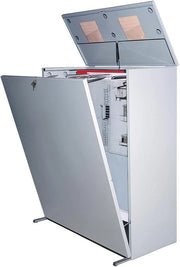 Cassettiera portadisegni a sospensione verticale con anti ribaltamento cm. 105x53x144h chiuso