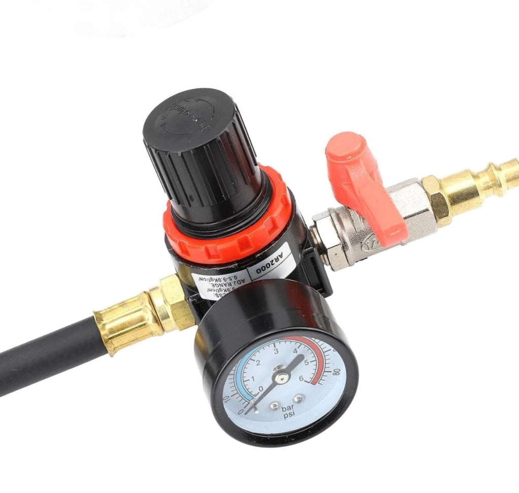 Set 9pz Tester Pressione Turbocompressore e Sistema Di Raffreddamento Manometro