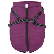 Cappotto Cani Imbracatura Impermeabile Riflettente Viola L44 CFW5985573