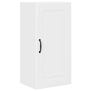 Mobile da cucina rettangolare dal design moderno contenitore 40 x 31 x 80 cm legno composito bianco 02_0053703