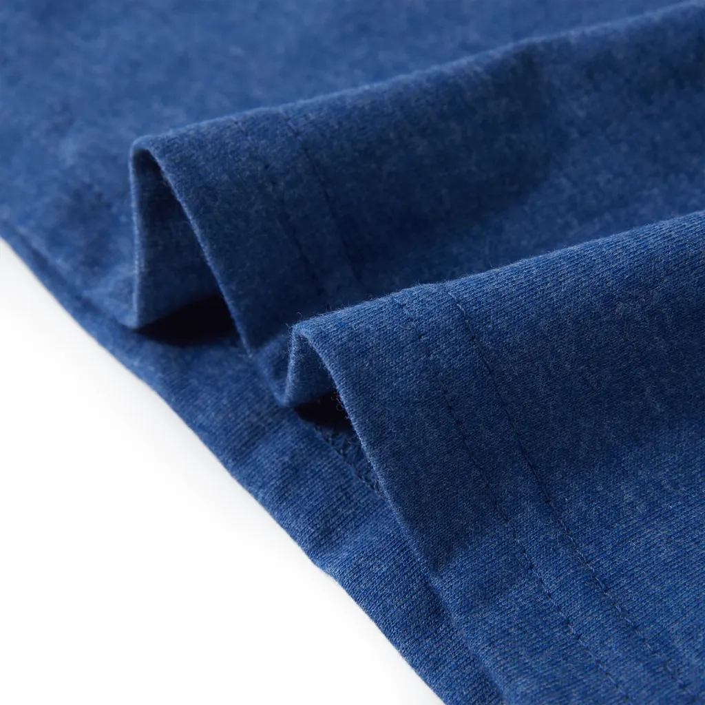 Canotta da Bambino Blu Scuro MÃ©lange 116
