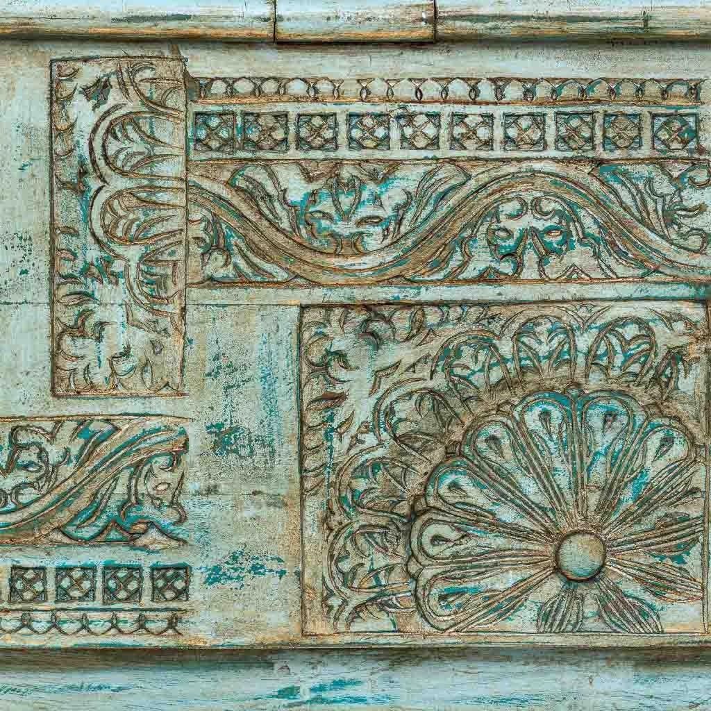Tavolino in legno Verde 100x100x47h cm