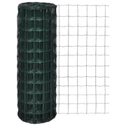 Recinzione Europea in Acciaio 25 x 1,5 m Verde