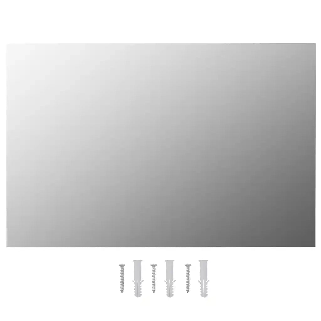 Specchio da parete Rettangolare-Specchio a Muro-Specchio Decorativo 60x40cm in Vetro