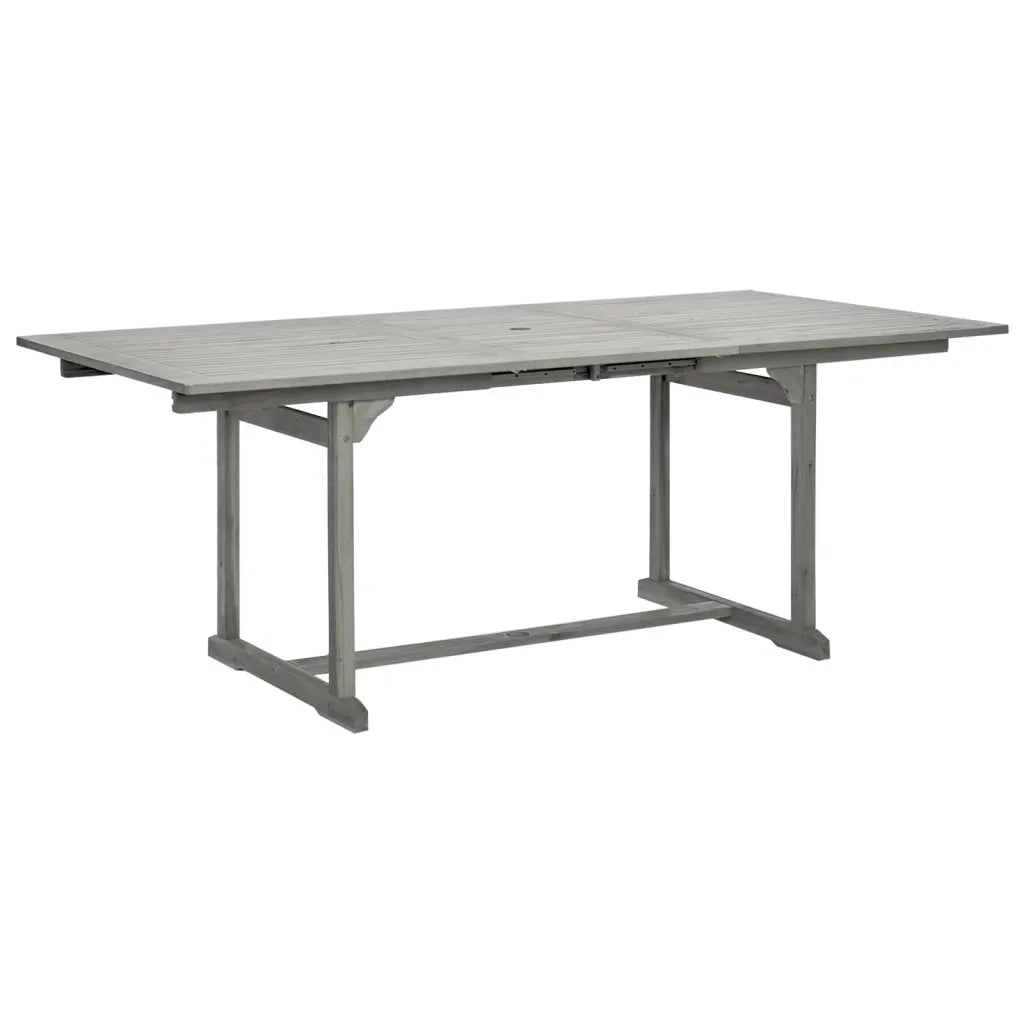 Set da Pranzo per Giardino 7 pz in Legno Massello di Acacia 3079648