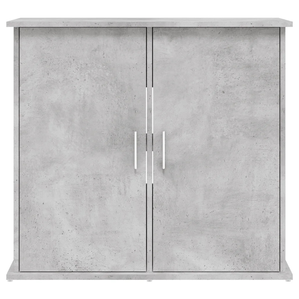 Supporto per acquario in cemento grigio 81x36x73 cm 833627