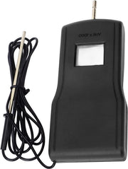 Elettrometro Portatile per Fattorie - Display LCD - 15kV - Coperchio Batteria - Tester di Tensione Digitale - Nero