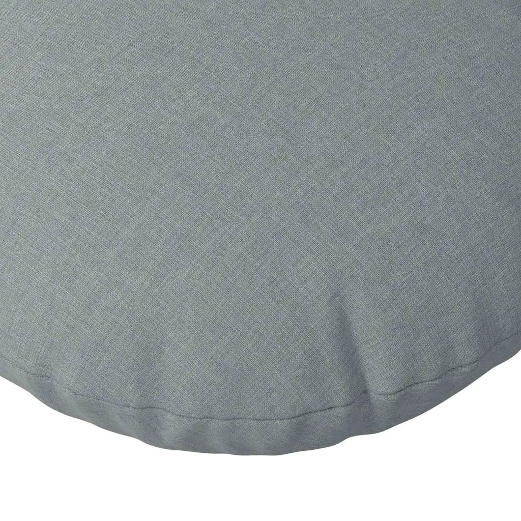 Cuscini per Seduta 2 pcs Grigio chiaro Ø40 x 13 cm Tessuto 42014120