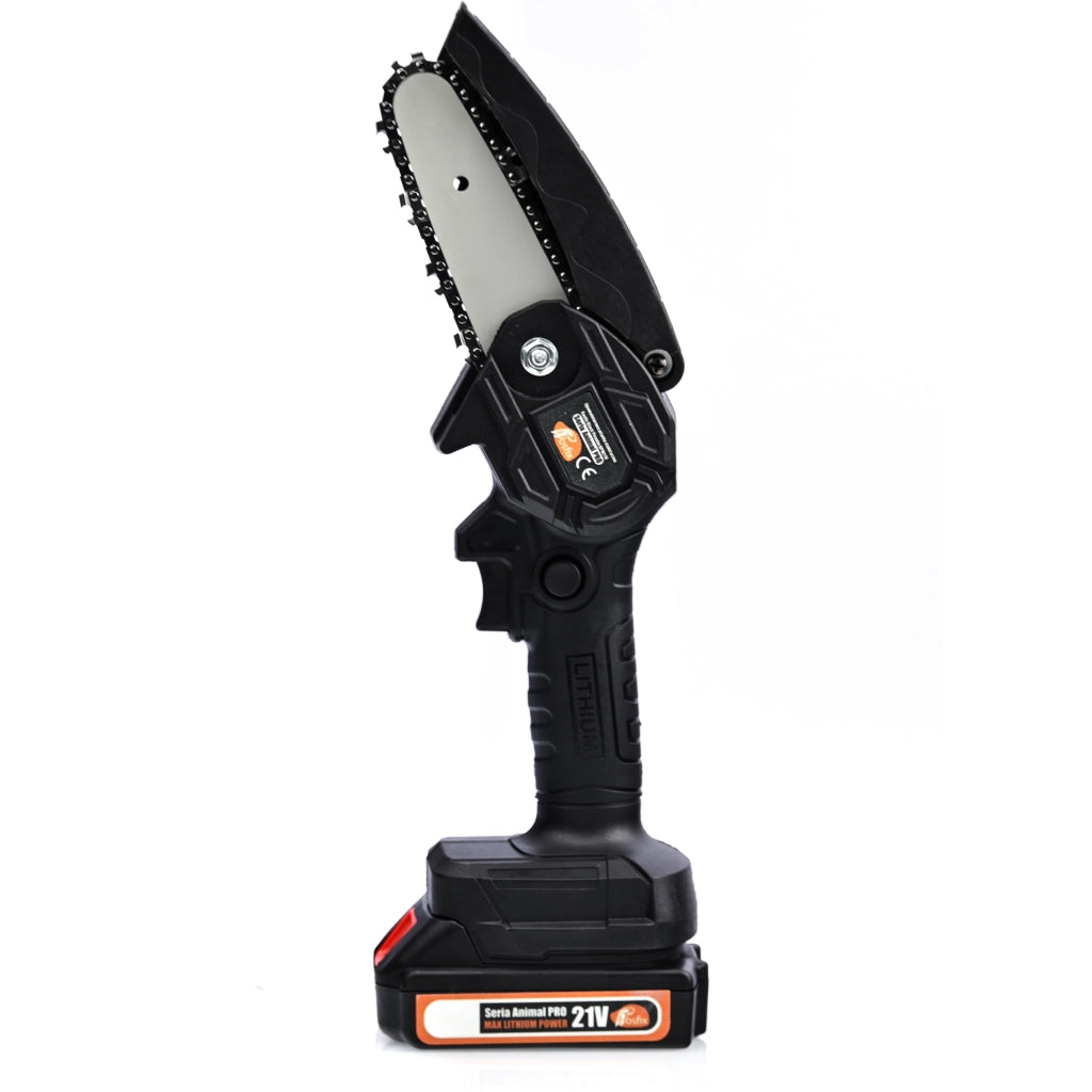 Motosega Elettrica a Batteria Black Piranha BPW21V – 21V, 800W, 2x Batterie Max Lithium, Set con Valigetta e Accessori