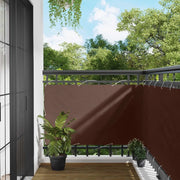 Schermo da balcone Marrone 100 x 1000 cm Tessuto Oxford