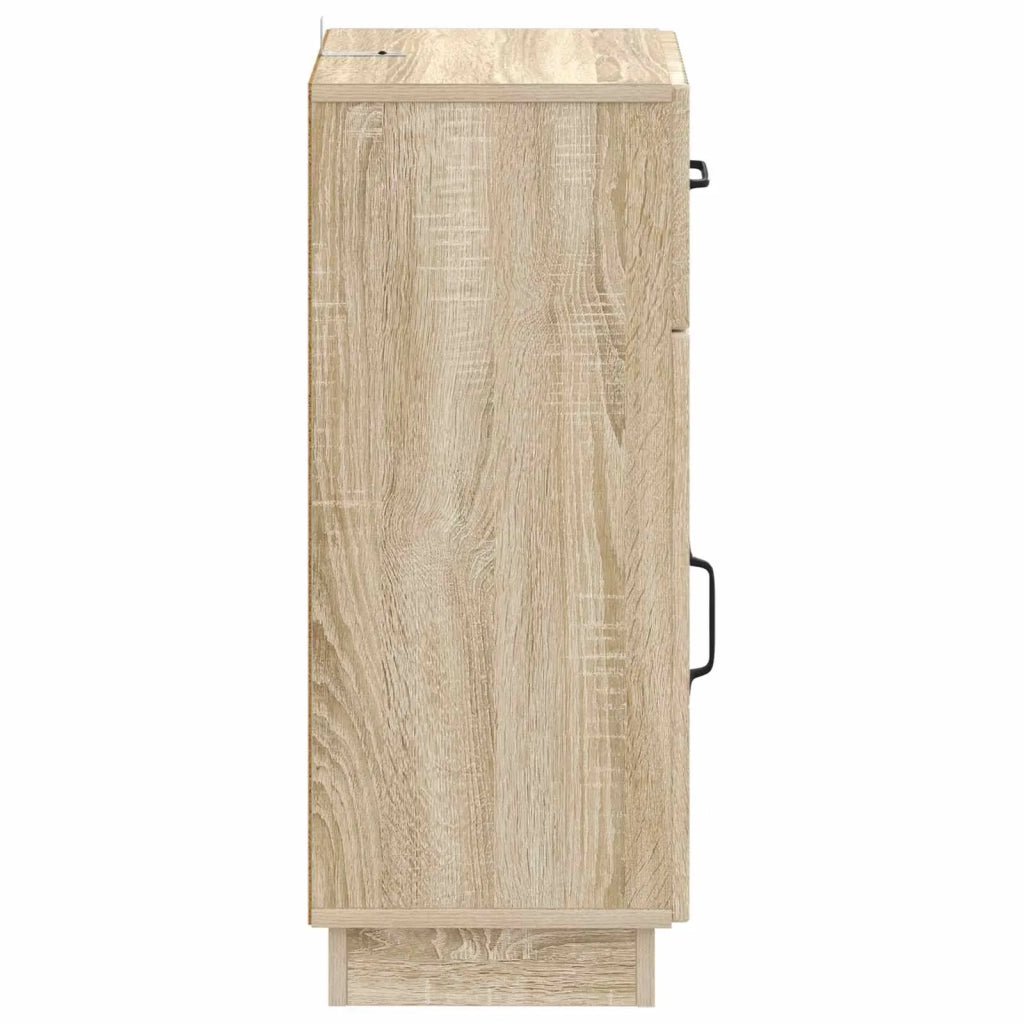 Mobiletto da Bagno HOORN Rovere Sonoma 30 x 31 x 77 cm 897267