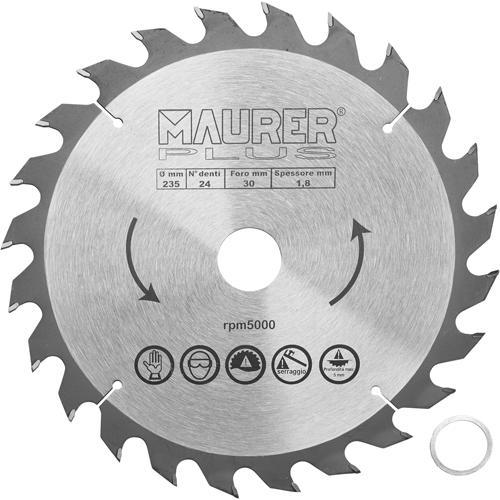 LAMA WIDIA LEGNO Ø235MM MAURER PLUS Z24F30/25