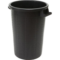 BIDONE X RIFIUTI NERO LT.100 CM 53X66 MAURER