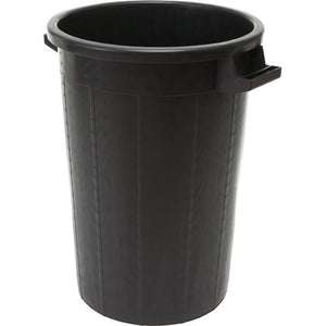 BIDONE X RIFIUTI NERO LT.100 CM 53X66 MAURER