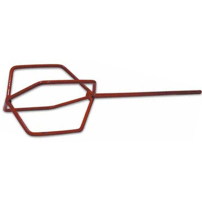 Mescolatore Miscelatore per Malte 125x600 mm Maurer 4 Aste Attacco per Trapani