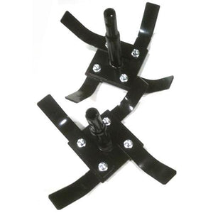 RICAMBIO PAPILLON - MOTOZAPPA (52118) COPPIA LAMA LATERALI P.68