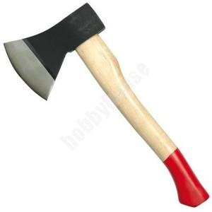 ACCETTA CON MANICO LEGNO gr. 600