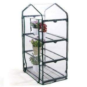 Serra per piante a tre ripiani