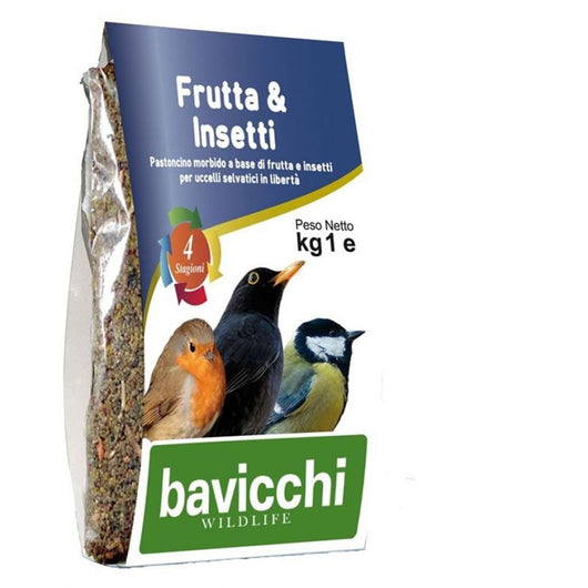Pastoncino wildlife frutta&insetti wildbird bavicchi