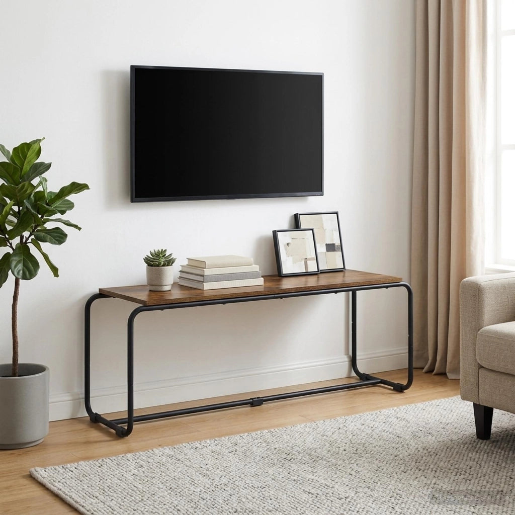 Supporto TV 113.5 x 35.5 x 42 cm Rovere Fumo 8007896
