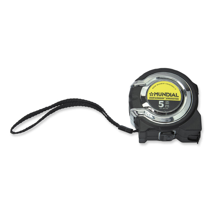 FLESSOMETRO METRO 5mtX25mm ESTENSIBILE PROFESSIONALE MUNDIAL 1821.050