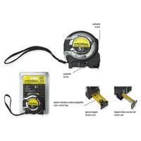 FLESSOMETRO METRO 8mtX25mm ESTENSIBILE PROFESSIONALE MUNDIAL 1821.080