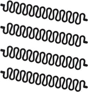 Strumento per intrecciare capelli in 12 pezzi, con visiera in plastica marrone, per braid ondulato con twist francese - accessori per capelli per DIY - stili di capelli intrecciati
