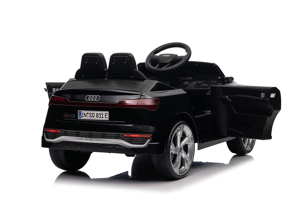 Macchina Elettrica per Bambini Licenza Ufficiale Audi SQ8 12V 4,5Ah Nero