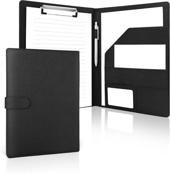 Klemma di plastica in formato A4 con chiusura e cassetta di archiviazione - Accessorio per ufficio per documenti e carte